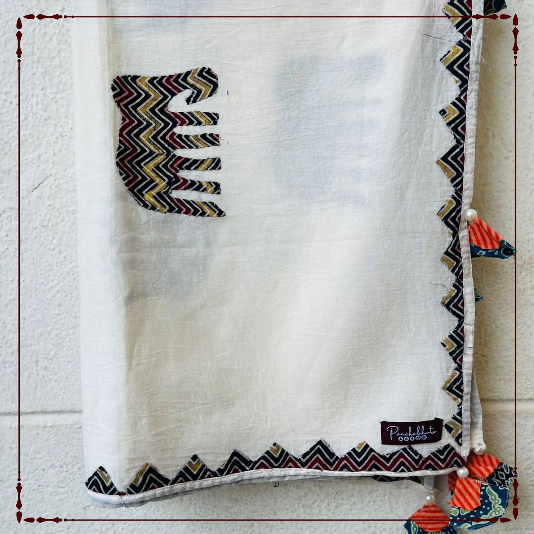 Mosaic Magic - Jaipur Patchwork Dupatta