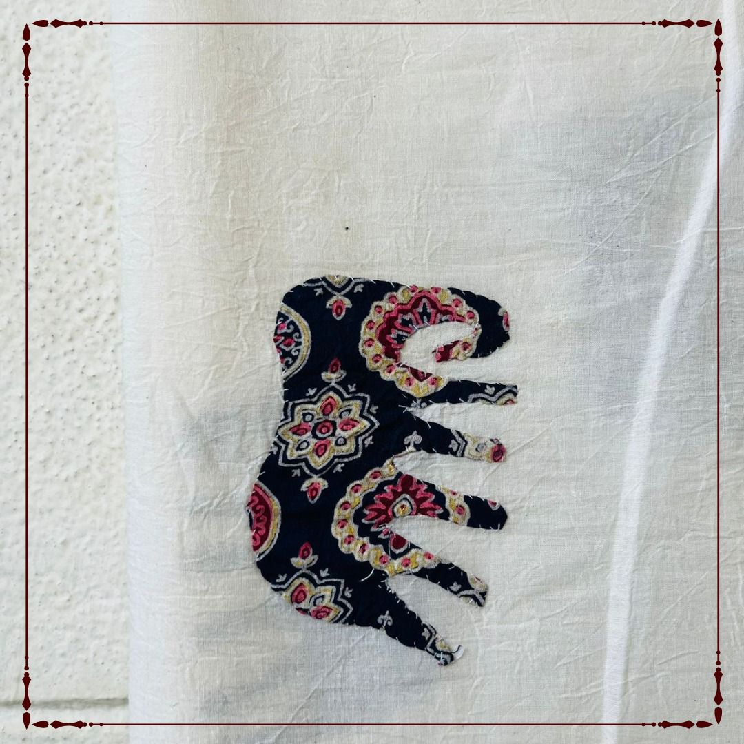 Indigo Vrindavan - Jaipur Patchwork Dupatta