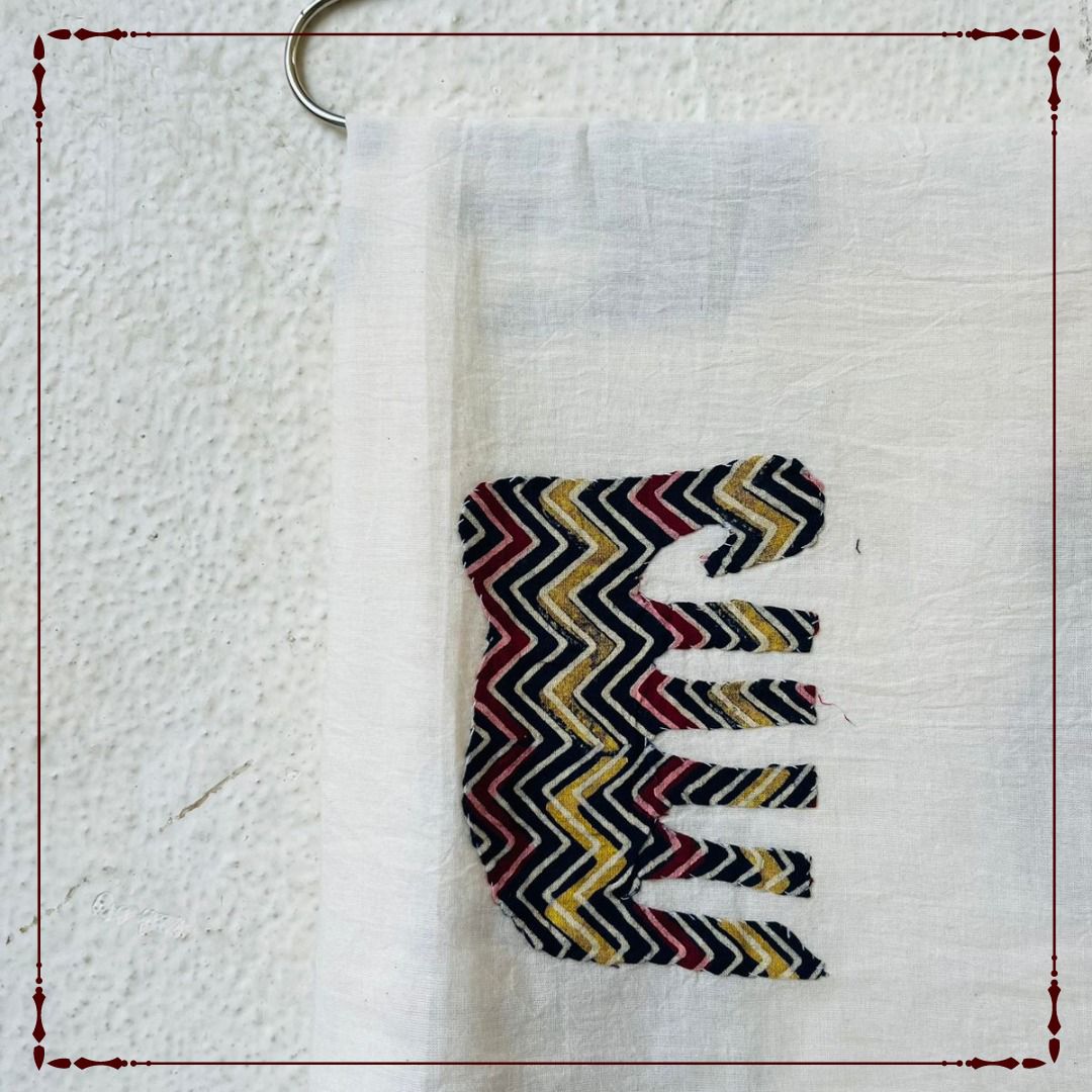Mosaic Magic - Jaipur Patchwork Dupatta
