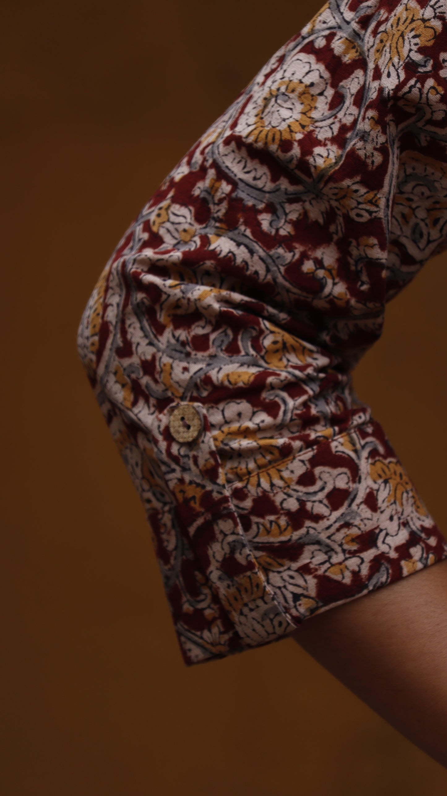 Kusumika - Kalamkari Short Top