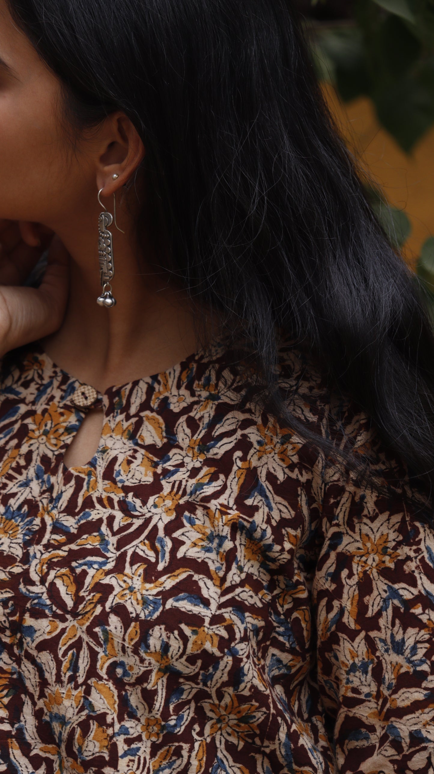 Vanika - Kalamkari Short Top