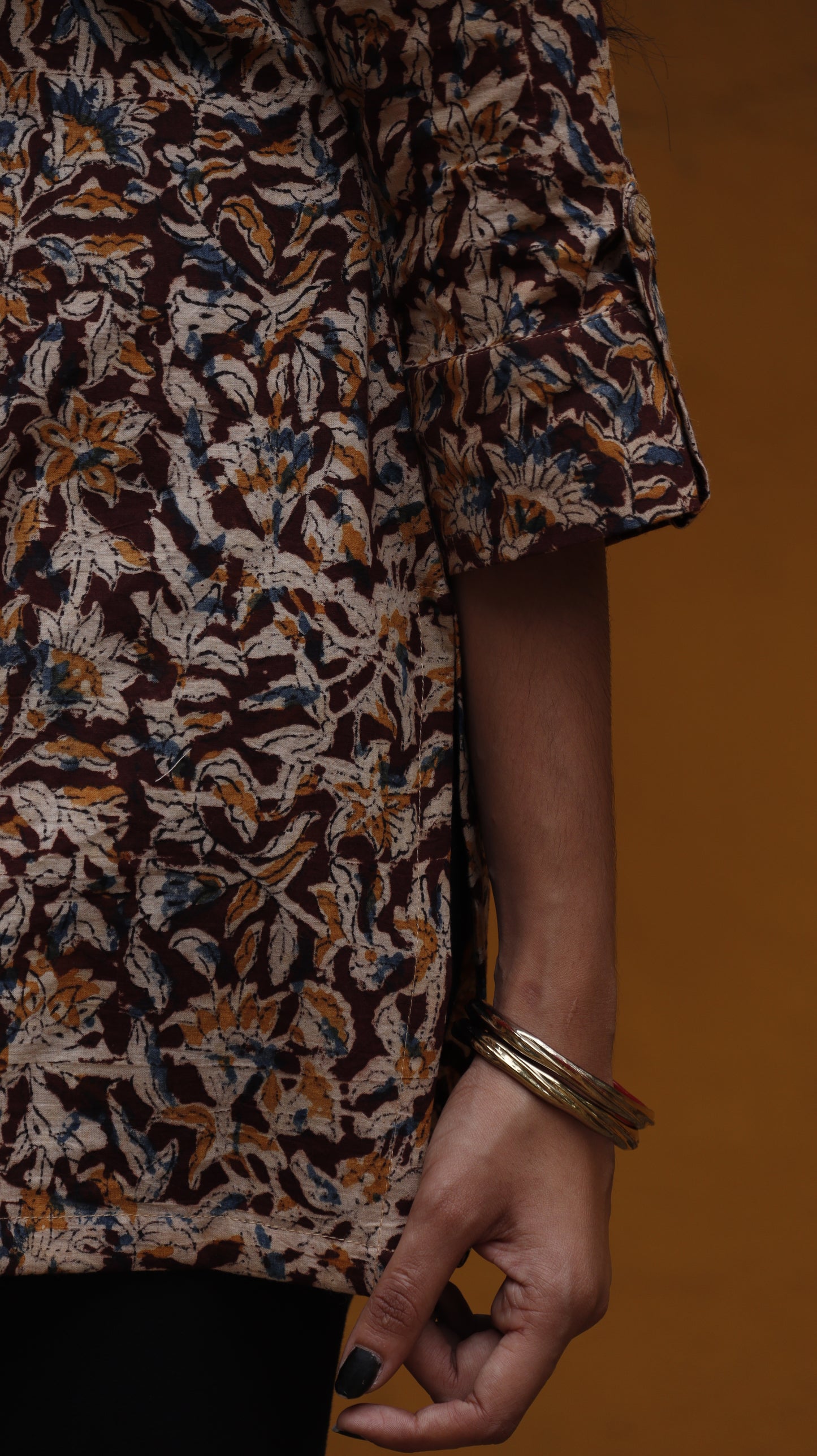 Vanika - Kalamkari Short Top