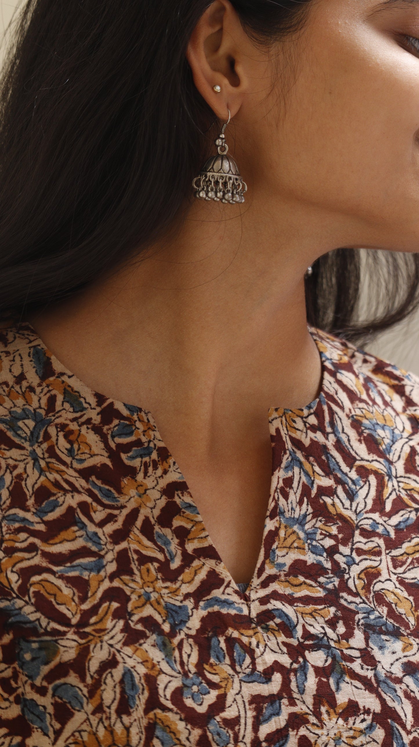 Vanika - Kalamkari Short Top