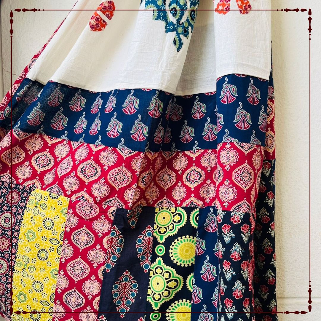 Haveli Hues - Jaipur Patchwork Dupatta