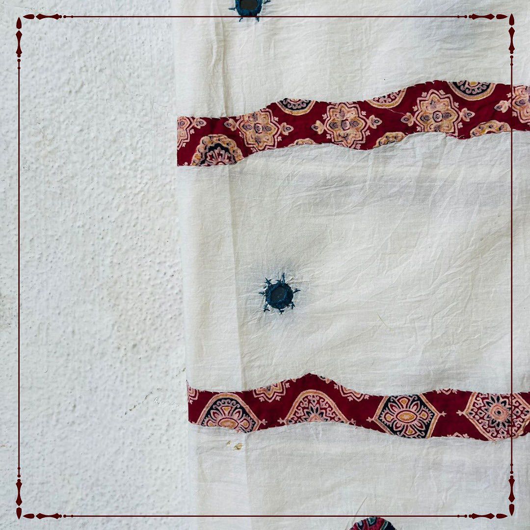 Maharani's Mosaic - Jaipur Patchwork Dupatta