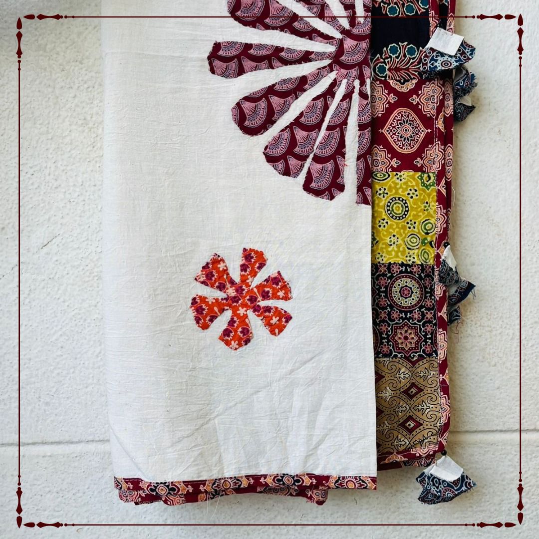 Haveli Hues - Jaipur Patchwork Dupatta