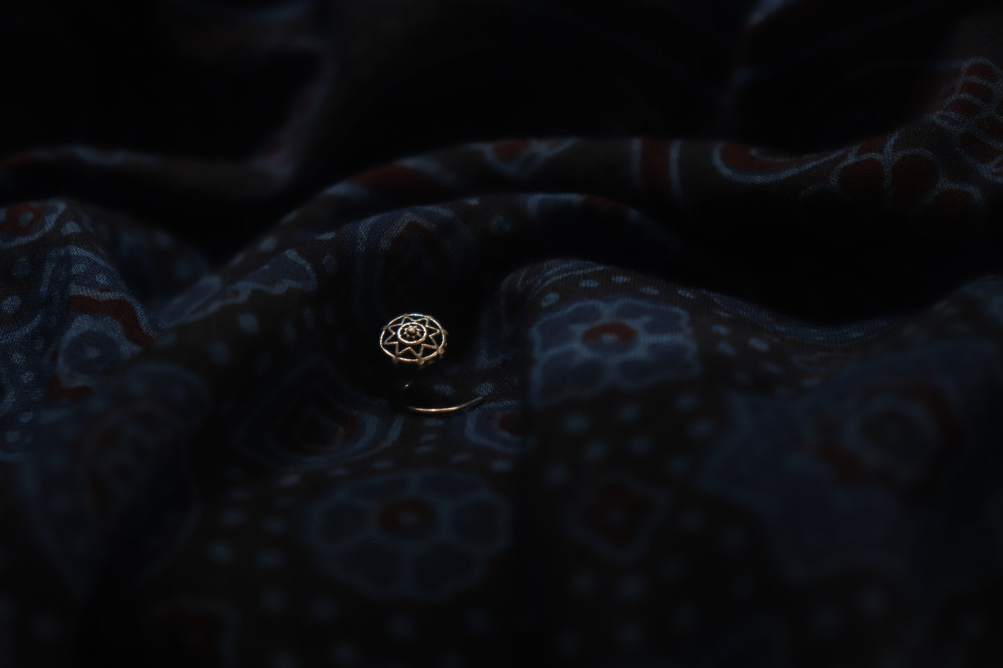 Mandala - Silver Nose Pins