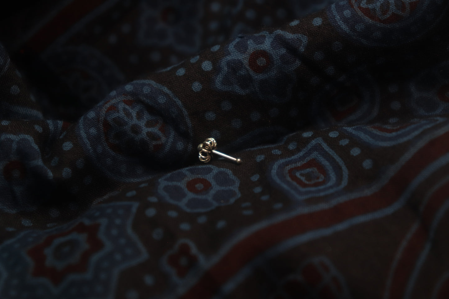 Savitri - Silver Nose Pins