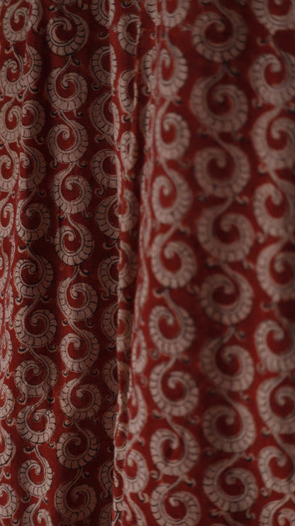 Lakshmi - Kalamkari Cotton Dupatta